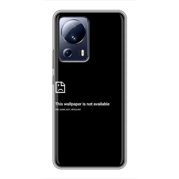 Чохол з малюнком «Помилка» для Xiaomi 13 Lite Чохол з малюнком «Помилка» для Xiaomi 13 Lite