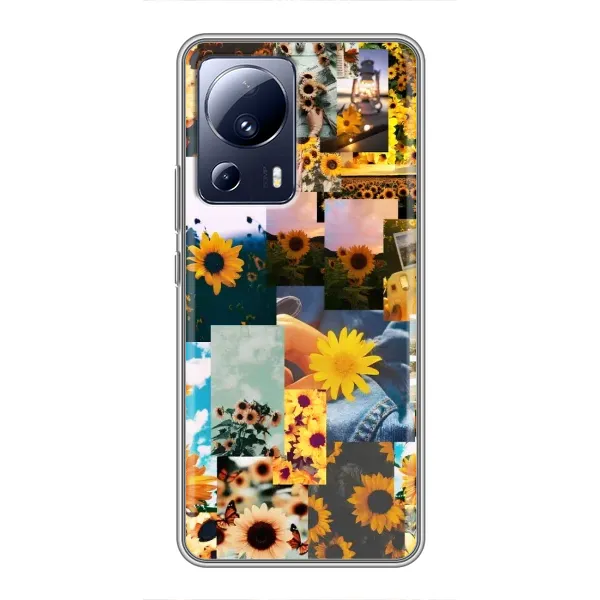 Чехол с рисунком «Подсолнуховый дизайн» для Xiaomi 13 Lite Чехол с рисунком «Подсолнуховый дизайн» для Xiaomi 13 Lite