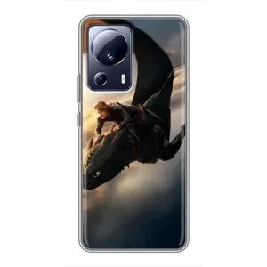 Чехол дракон Беззубик для Xiaomi 13 Lite (Полет Беззубика)
