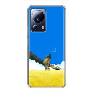 Чехлы на военную тематику для Xiaomi 13 Lite (Попадание)