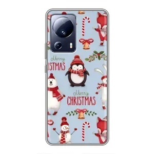 Чехол Санта Клаус для Xiaomi 13 Lite (Рождественский)