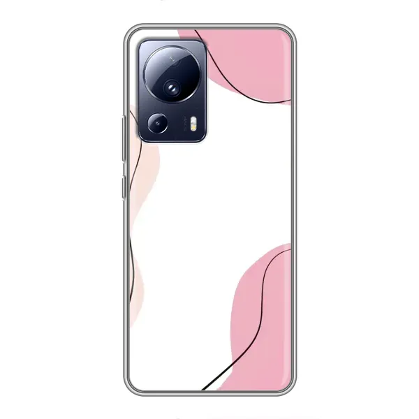Чехол с рисунком «Розовый фон» для Xiaomi 13 Lite Чехол с рисунком «Розовый фон» для Xiaomi 13 Lite