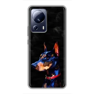 Бампер для Xiaomi 13 Lite з картинкою "Песики" (Собака Мопсік)