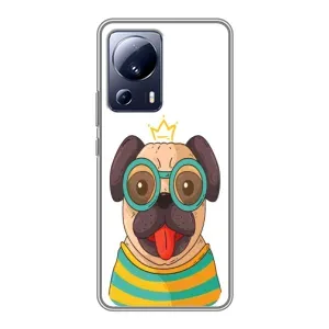 Бампер для Xiaomi 13 Lite з картинкою "Песики" (Собака Король)