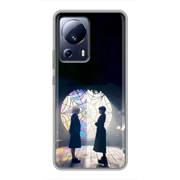 Чехол с рисунком «Уэнсдей и Энди» для Xiaomi 13 Lite Чехол с рисунком «Уэнсдей и Энди» для Xiaomi 13 Lite