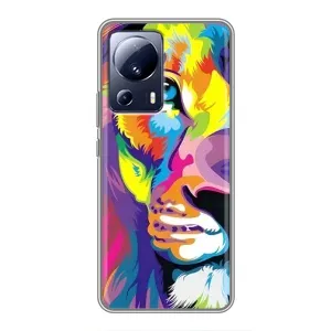 Чохол з картинкою на Xiaomi 13 Lite (Яскравий Лев)