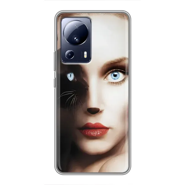 Чехол с рисунком «Женщина кошка» для Xiaomi 13 Lite Чехол с рисунком «Женщина кошка» для Xiaomi 13 Lite