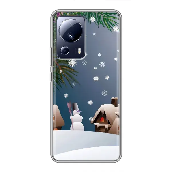 Чехол с рисунком «Зима» для Xiaomi 13 Lite Чехол с рисунком «Зима» для Xiaomi 13 Lite