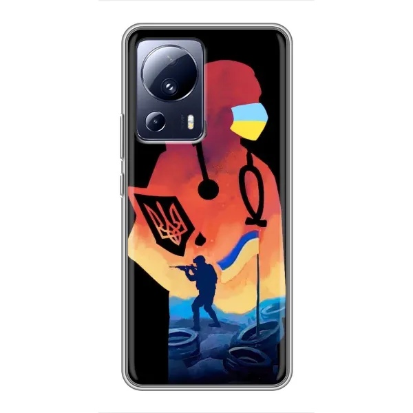 Чехол с рисунком «ЗСУ Врач» для Xiaomi 13 Lite Чехол с рисунком «ЗСУ Врач» для Xiaomi 13 Lite