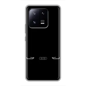 Силіконовий бампер з картинкою машини на Xiaomi 13 Pro (Сілует Audi)