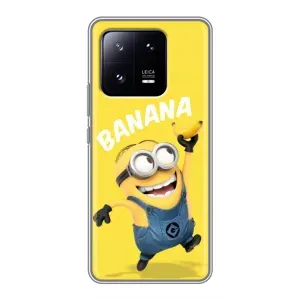 Мультяшний принт на Чохол для Сяомі 13 про (Banana)