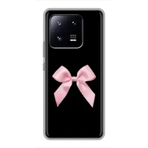 Чохол банти для Xiaomi 13 Pro (Бант на чорному)