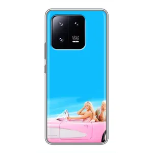 Силіконовый Чохол Барбі фільм на Xiaomi 13 Pro (Барбі і Кен)