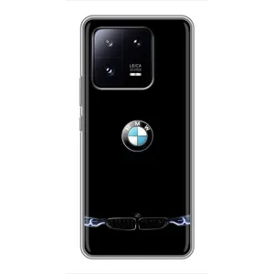 Силіконовий бампер з картинкою машини на Xiaomi 13 Pro (Чорний BMW)
