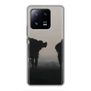 Чехлы на военную тематику для Xiaomi 13 Pro (Бой солдат)