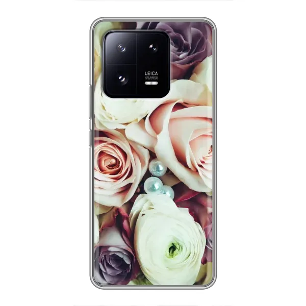 Чехол с рисунком «Букет РОЗ» для Xiaomi 13 Pro