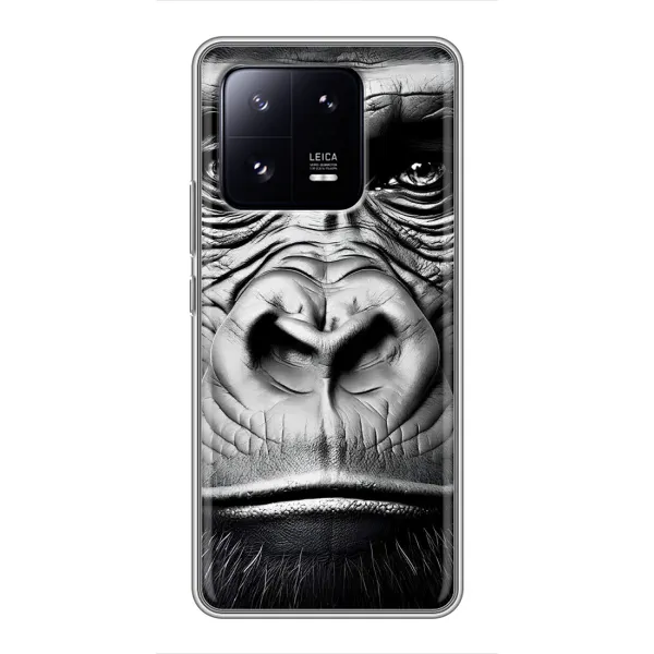 Чехол с рисунком «Черная обезьяна» для Xiaomi 13 Pro Чехол с рисунком «Черная обезьяна» для Xiaomi 13 Pro