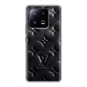 Текстурний Чохол Louis Vuitton для Сяомі 13 про (Чорний ЛВ)