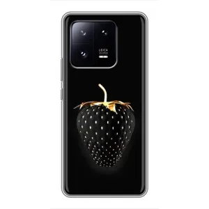 Чохол з зображенням смачної їжі для Xiaomi 13 Pro (Чорна полуниця)