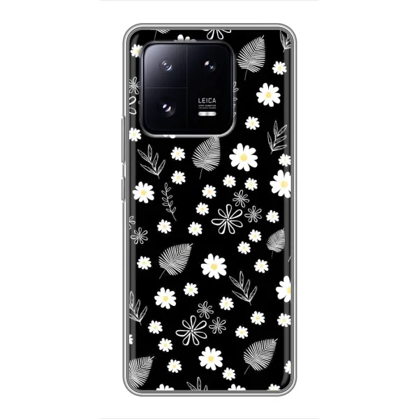 Чехол с рисунком «цветение на чорном» для Xiaomi 13 Pro Чехол с рисунком «цветение на чорном» для Xiaomi 13 Pro