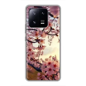Чехол с принтом САКУРЫ на Xiaomi 13 Pro (Цветущая сакура)