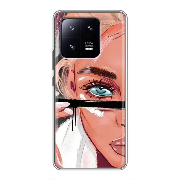 Чехол с рисунком «Девушка и ресницы» для Xiaomi 13 Pro Чехол с рисунком «Девушка и ресницы» для Xiaomi 13 Pro