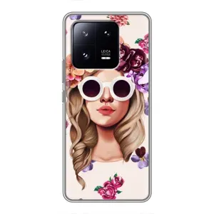 Чехол с картинкой Модные Девчонки Xiaomi 13 Pro (Девушка в очках)