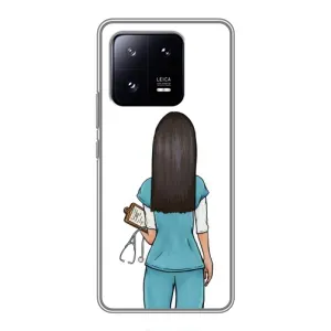 Силіконовий бампер (Працівники) на Xiaomi 13 Pro (Лікар)