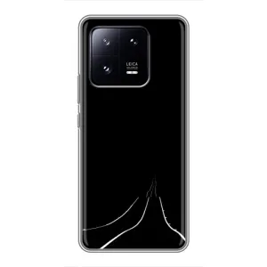 Чохол з картинками на чорному фоні для Xiaomi 13 Pro (Дорога)