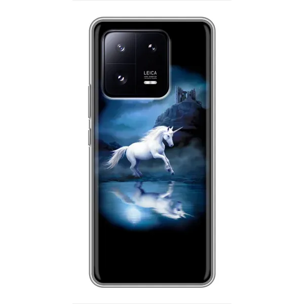Чехол с рисунком «Единорог» для Xiaomi 13 Pro