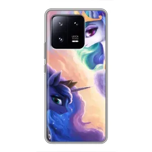 Чехол Unicorn на Xiaomi 13 Pro (Единорожки на тучках)