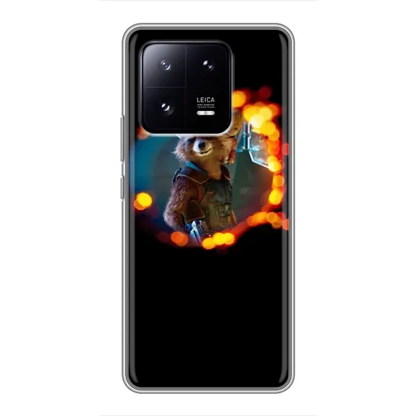Чехол с рисунком «Енот Ракета» для Xiaomi 13 Pro