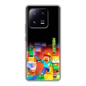Чохли для Xiaomi 13 Pro (Персонажі МайнКрафт) (Герой Майнкрафт)