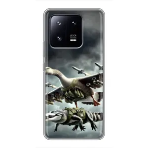 Чохол з мемами траралело тралала для Xiaomi 13 Pro (Гусіні і крокоділо)