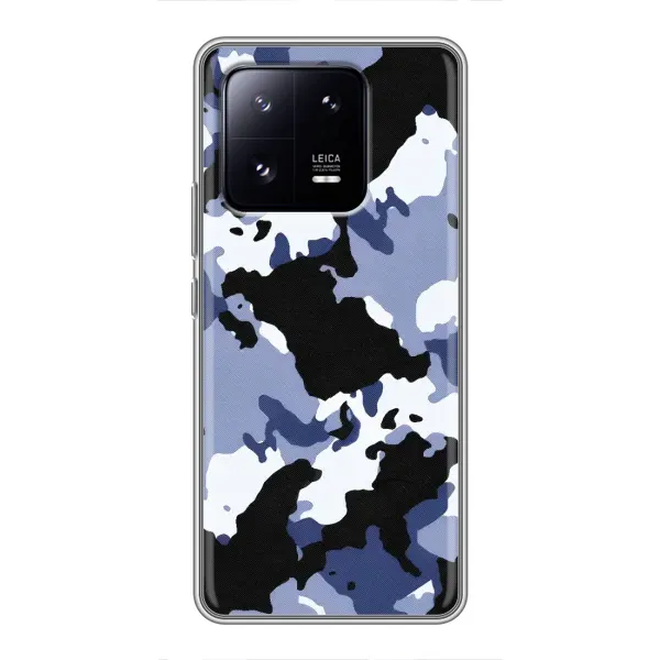 Чехол с рисунком «Камуфляжный Серый» для Xiaomi 13 Pro Чехол с рисунком «Камуфляжный Серый» для Xiaomi 13 Pro