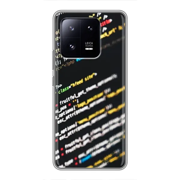 Чехол с рисунком «Код» для Xiaomi 13 Pro Чехол с рисунком «Код» для Xiaomi 13 Pro