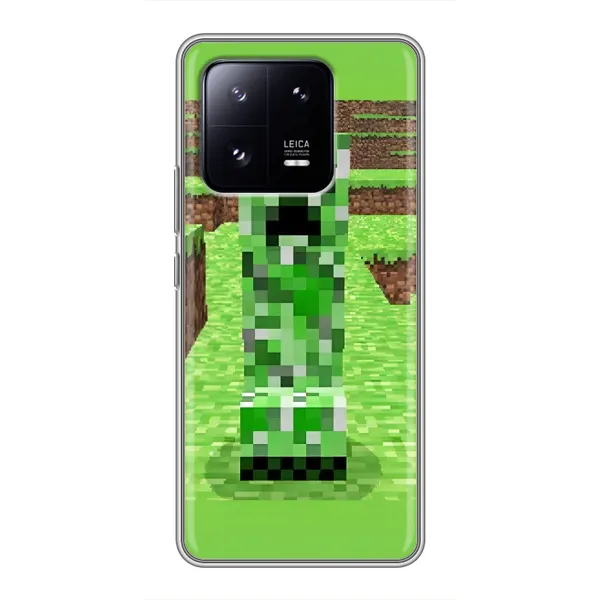 Чехол с рисунком «Крипер 2» для Xiaomi 13 Pro Чехол с рисунком «Крипер 2» для Xiaomi 13 Pro