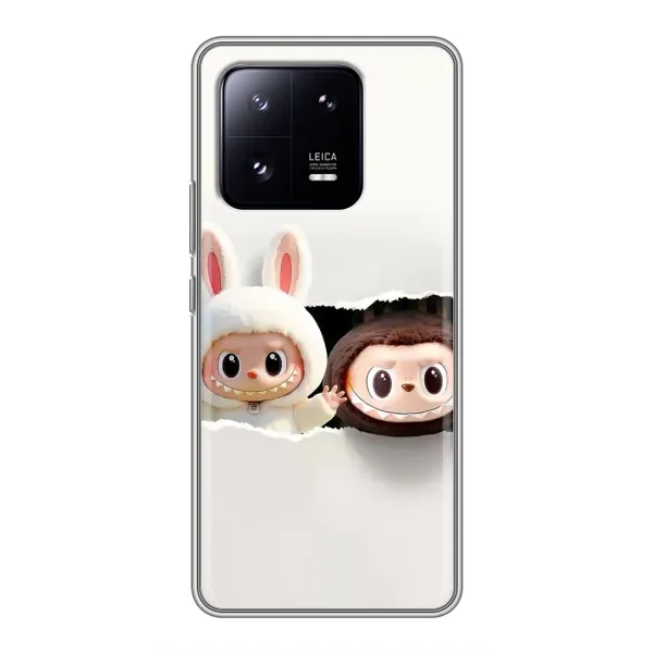 Чехол с рисунком «Фигурки Labubu» для Xiaomi 13 Pro Чехол с рисунком «Фигурки Labubu» для Xiaomi 13 Pro