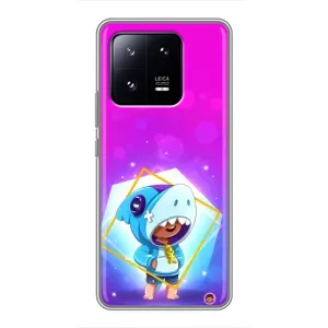 Чохол Бравл Старс для Xiaomi 13 Pro (Леон у костюмі Акули)