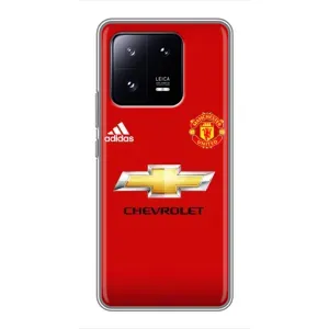 Силиконовые Чехлы принт Футбол на Xiaomi 13 Pro (Man United)