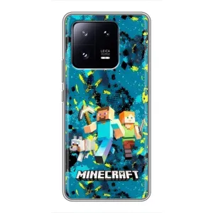 Чохли для Xiaomi 13 Pro (Персонажі МайнКрафт) (Майнкрафт)
