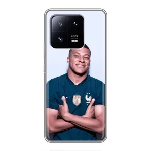 Чохол (TPU) з Футболістом на Xiaomi 13 Pro (Мбаппешичка)