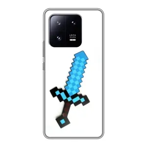 Чохли для Xiaomi 13 Pro (Персонажі МайнКрафт) (Меч)