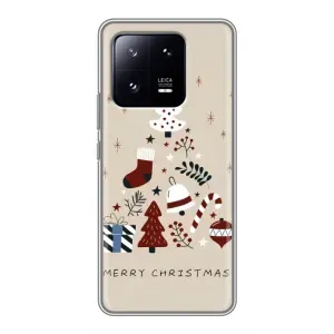 Чехол Санта Клаус для Xiaomi 13 Pro (Merry Christmas)