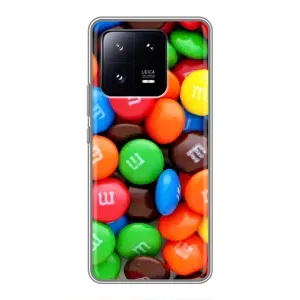 Чохол з зображенням смачної їжі для Xiaomi 13 Pro (Різнокольорові M&M'S)