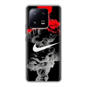 Силіконовый Чохол на Xiaomi 13 Pro з картинкою НАЙК (Nike дим)