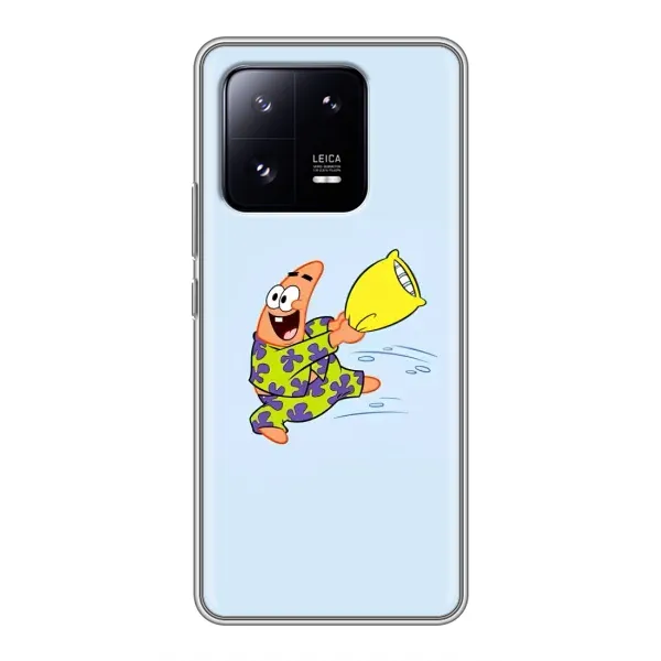 Чехол с рисунком «Патрик с подушкой» для Xiaomi 13 Pro Чехол с рисунком «Патрик с подушкой» для Xiaomi 13 Pro