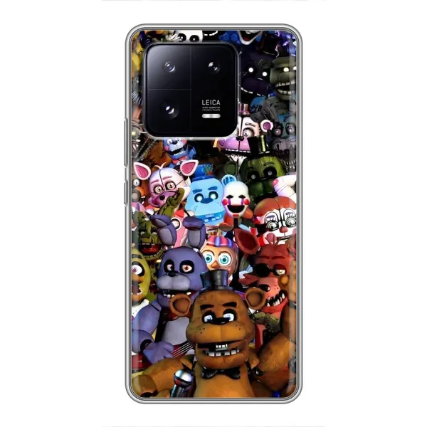Чехол с рисунком «Персонажи Фредди» для Xiaomi 13 Pro Чехол с рисунком «Персонажи Фредди» для Xiaomi 13 Pro