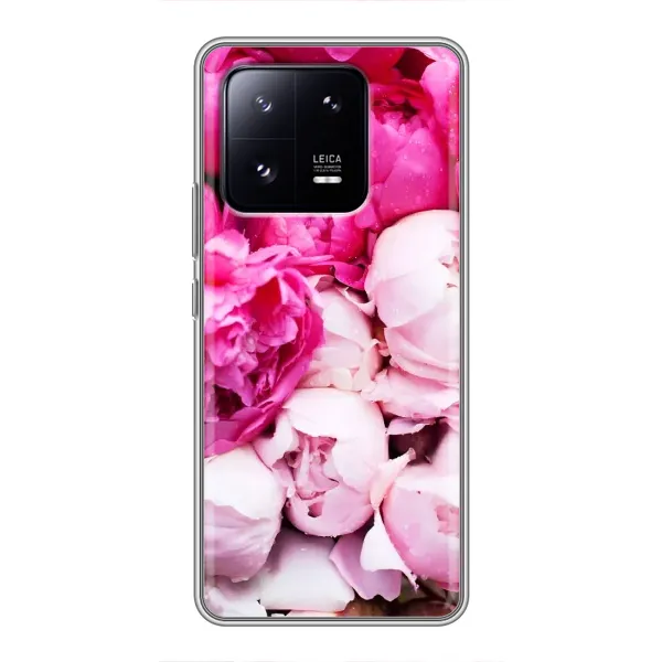 Чехол с рисунком «Пионы» для Xiaomi 13 Pro Чехол с рисунком «Пионы» для Xiaomi 13 Pro