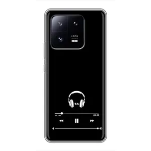 Чохол з картинками на чорному фоні для Xiaomi 13 Pro (Плеєр)
